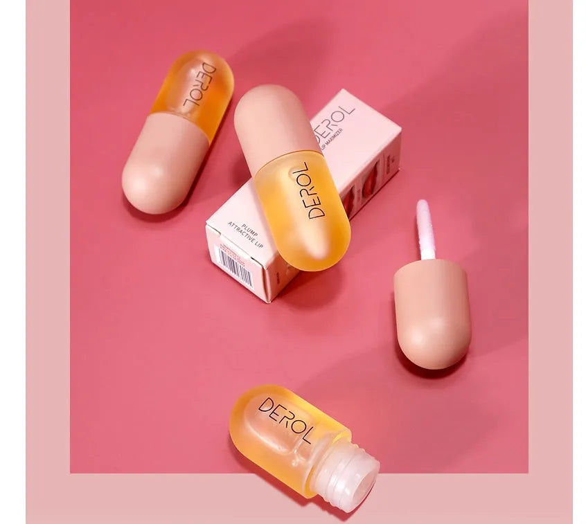 Day Night Instant Volume Lip Plumper Oil Clear Lasting Nourishing Repairing Reduce Lip Fine Line Care Lip Beauty Cosmetic - Bellarte Enchanté Day Night Instant Volume Lip Plumper Oil Clear Lasting Nourishing Repairing Reduce Lip Fine Line Care Lip Beauty Cosmetic